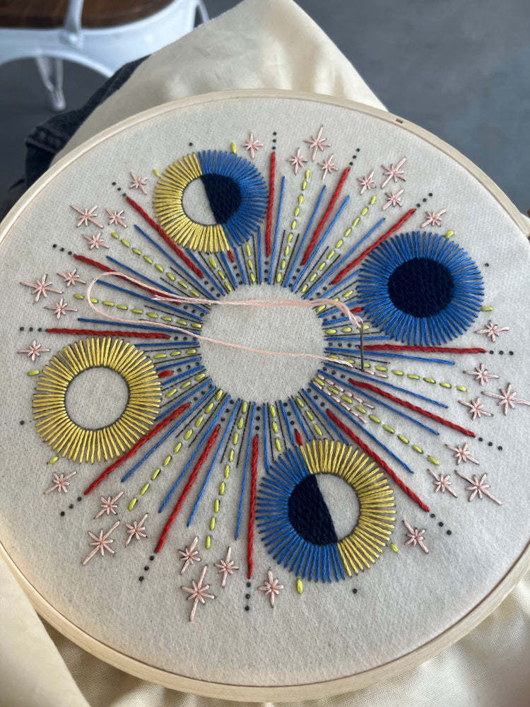 Summer Solstice Embroidery // 1 Day // June 20