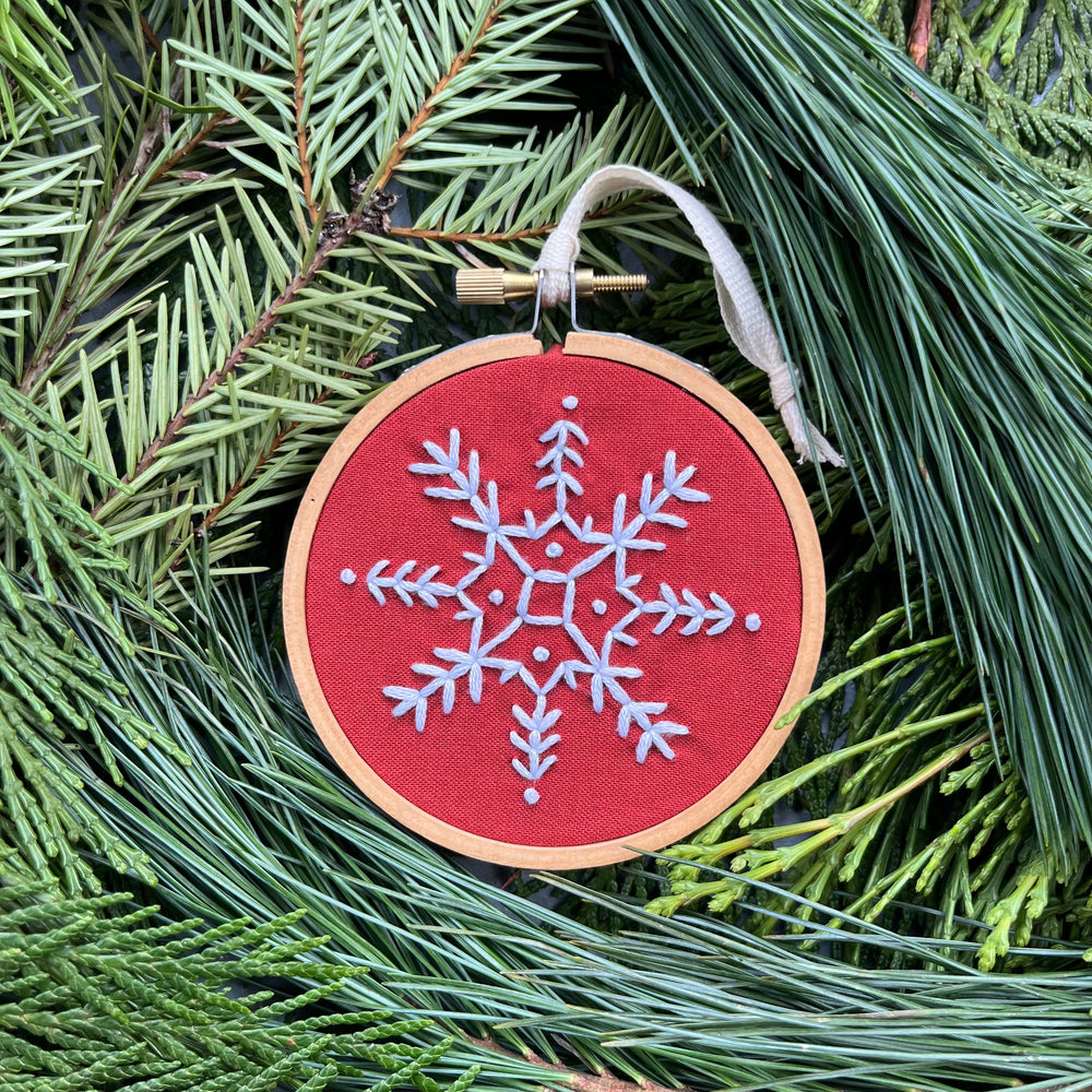 Embroidery Ornaments // 1 Day // December 21st