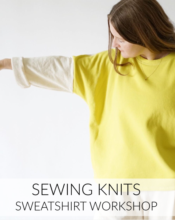 Sewing Knits: Sweatshirt // 1 Day // Nov 4