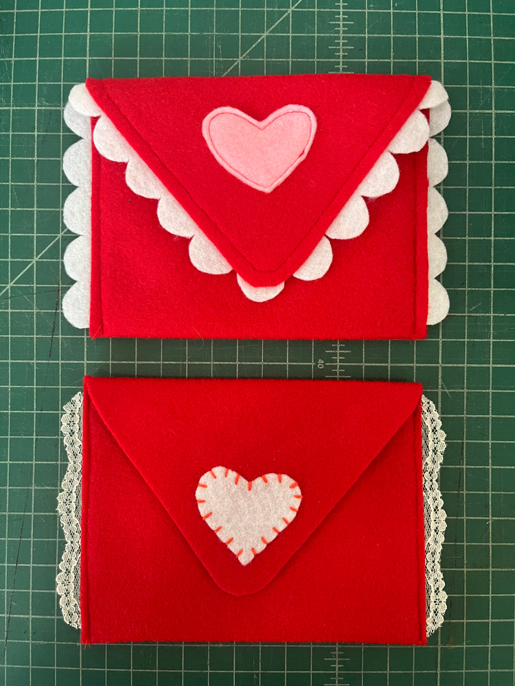 Butcher's Valentine Envelope PDF Pattern